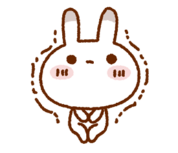Spotted rabbit sticker #6912497