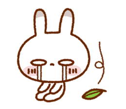 Spotted rabbit sticker #6912498