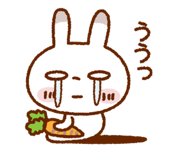 Spotted rabbit sticker #6912499