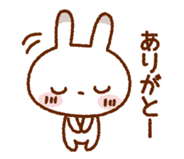 Spotted rabbit sticker #6912507