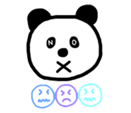 PANDA & LION sticker #6912795