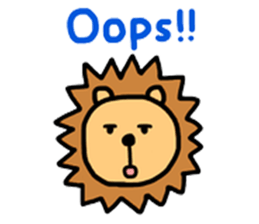 PANDA & LION sticker #6912815