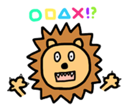 PANDA & LION sticker #6912820