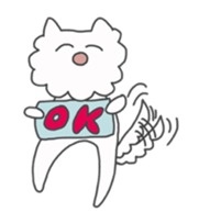 Whitedog & Browndog sticker #6912962