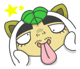 See-through man sticker #6913233