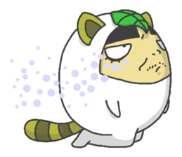 See-through man sticker #6913235