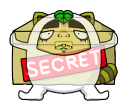 See-through man sticker #6913237