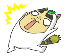 See-through man sticker #6913247