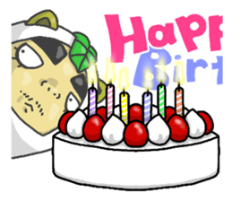 See-through man sticker #6913249