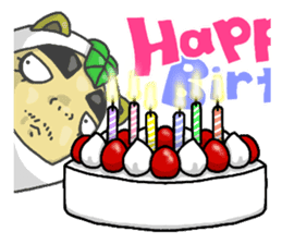 See-through man sticker #6913249