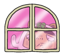 See-through man sticker #6913256