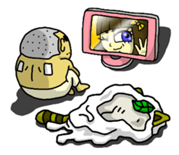 See-through man sticker #6913261