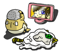 See-through man sticker #6913261