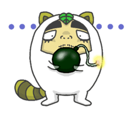 See-through man sticker #6913265