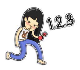 Girl named Little Bear sticker #6913557