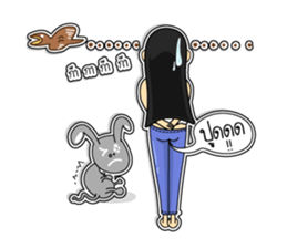 Girl named Little Bear sticker #6913573