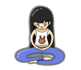 Girl named Little Bear sticker #6913576