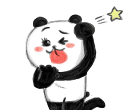 Tosa dialect panda 2 sticker #6913673