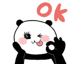 Tosa dialect panda 2 sticker #6913709