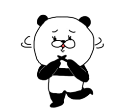 Tosa dialect panda 2 sticker #6913710