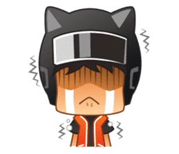 Happy Motorbike Taxi Man sticker #6913794