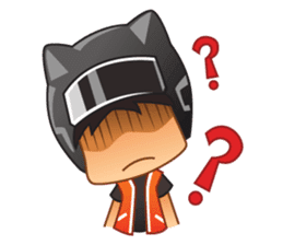 Happy Motorbike Taxi Man sticker #6913804