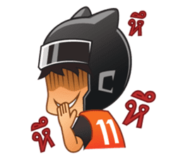 Happy Motorbike Taxi Man sticker #6913808