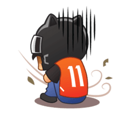 Happy Motorbike Taxi Man sticker #6913809