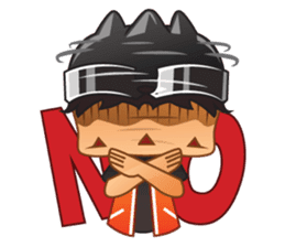 Happy Motorbike Taxi Man sticker #6913813