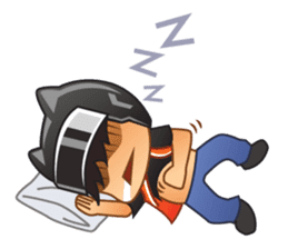 Happy Motorbike Taxi Man sticker #6913814