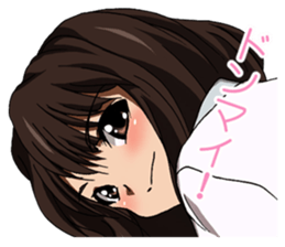 Schoolgirl Sticker ! sticker #6914202