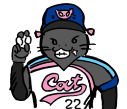 Japanese Cosplay Cat, Russianblue RB3.1 sticker #6914438