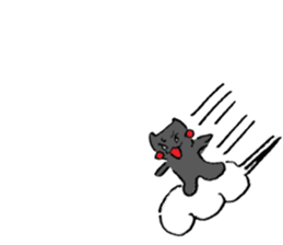 Japanese Cosplay Cat, Russianblue RB3.1 sticker #6914447