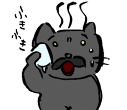 Japanese Cosplay Cat, Russianblue RB3.1 sticker #6914465