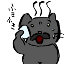 Japanese Cosplay Cat, Russianblue RB3.1 sticker #6914465