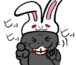 Japanese Cosplay Cat, Russianblue RB3.1 sticker #6914469