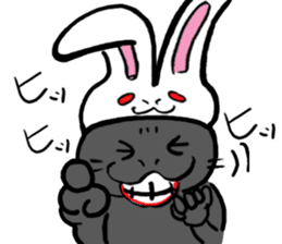 Japanese Cosplay Cat, Russianblue RB3.1 sticker #6914469