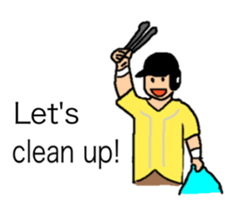 Baseball big loving gather(English). sticker #6914753