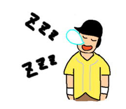 Baseball big loving gather(English). sticker #6914755