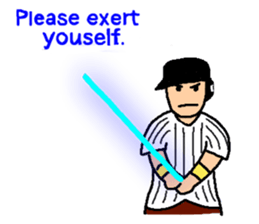 Baseball big loving gather(English). sticker #6914762