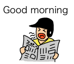 Baseball big loving gather(English). sticker #6914775