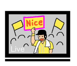 Baseball big loving gather(English). sticker #6914778