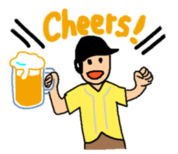 Baseball big loving gather(English). sticker #6914790