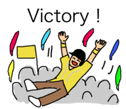 Baseball big loving gather(English). sticker #6914791