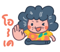 Crazy Elder TH 01 sticker #6914843