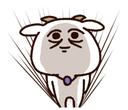 Sticker of the goat2 sticker #6915198