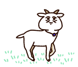 Sticker of the goat2 sticker #6915199