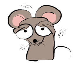 Noo rat rat' sticker #6915319