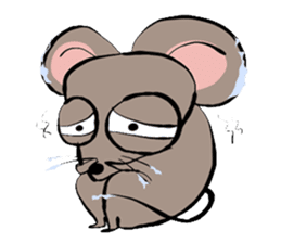 Noo rat rat' sticker #6915321