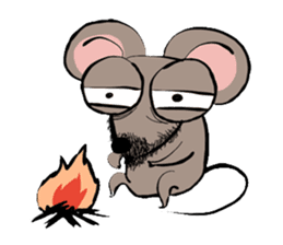 Noo rat rat' sticker #6915327